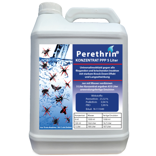 perethrin-konzentrat_5L-kanister_vorderseite_500x500 | Perethrin – professionelle Lösung zur Insektenbekämpfung Perethrin Konzentrat 5 L Kanister Vorderseite