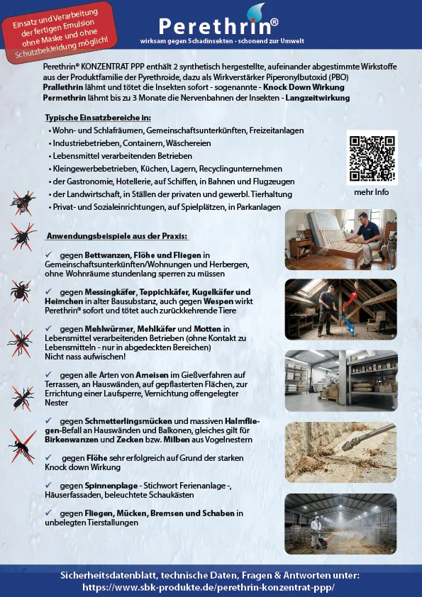 flyer_perethrin_konzentrat_PPP_02-2026_rueckseite | Perethrin – professionelle Lösung zur Insektenbekämpfung Flyer Perethrin Konzentrat Rückseite